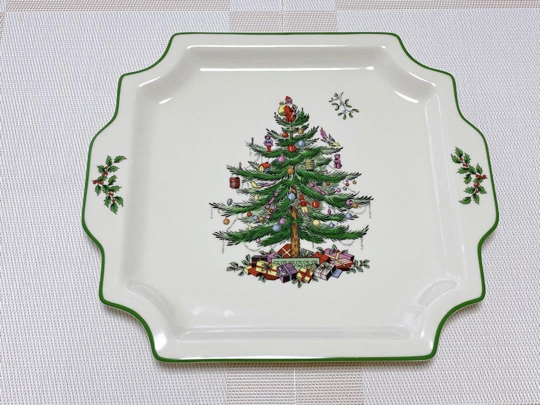 お値下げ中です〜クリスマス　サービングプレート　スポードクリスマスツリー Amazon.co.jp: クリスマス サービングプレート スポード